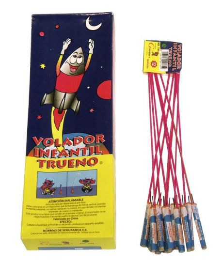 COHETE INFANTIL TRUENO